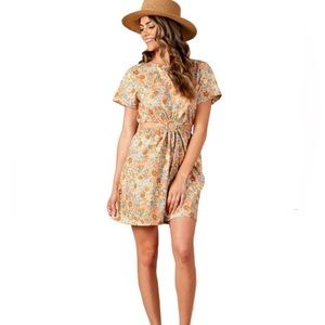 Lucca Cutout Floral Dress